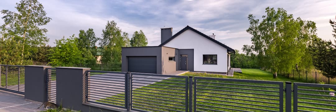 Pose de clôture sur mesure