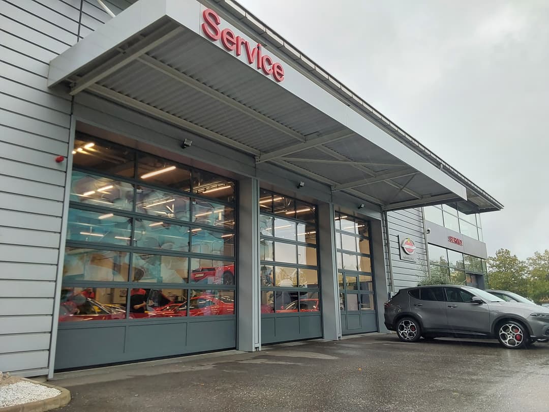 Porte sectionnelle industrielle